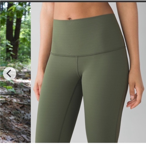 Lululemon Minimalist Crop Fatigue Green - Picture 2 of 9